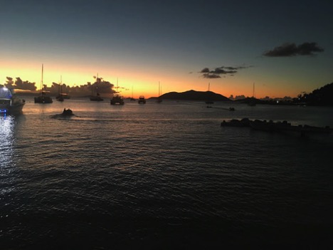 At anchor Cane Garden Bay, Tortola